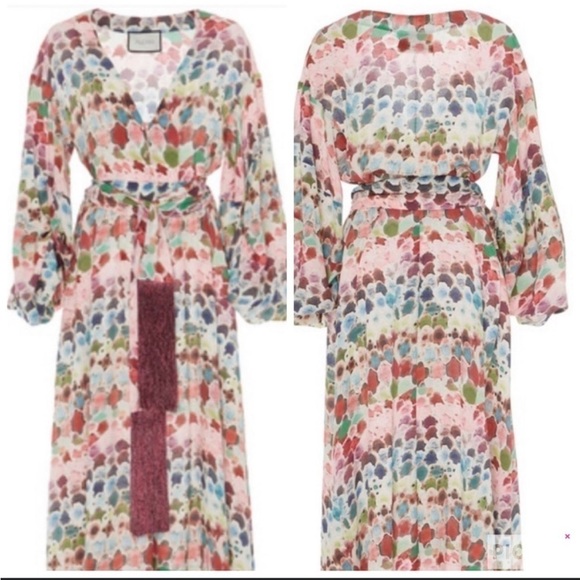 Alexis Dresses & Skirts - ALEXIS ABSTRACT COLOR MAXI DRESS SIZE 6